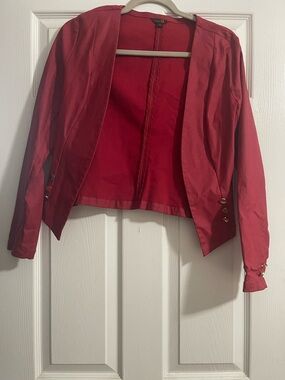 G by Guess Women's Crimson Open-Front Blazer